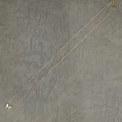 Used MIKIMOTO Pearlite necklace with K18 yellow gold and mother of pearl pendant, 43 cm length