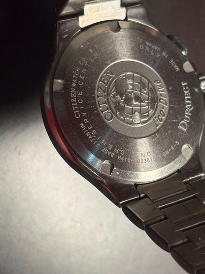 Citizen エクシード シェルダイヤル V157-0BX0 Solar Men's Watch — Japanese