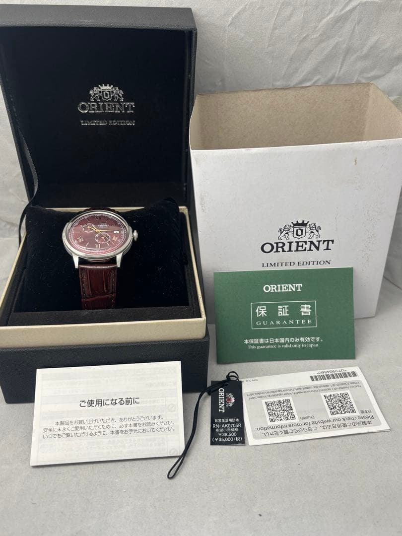 ORIENT RN-AK0705R Automatic Men's Watch — Japanese