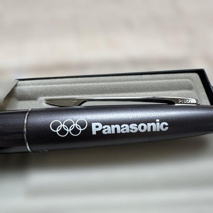 Pilot Oil-Based Ballpoint Pen Olympic Partner with slight scuff on paper case corner