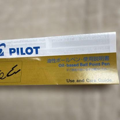 Pilot Oil-Based Ballpoint Pen Olympic Partner with slight scuff on paper case corner