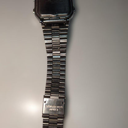 CASIO DATA BANK 2PC SET Digital Men's Watch — Japanese