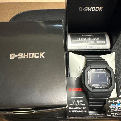 CASIO GW-M5610-1BJF Solar Men's Watch — Japanese