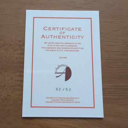 Intel LaNokkia Handwritten Signed Card — Japanese