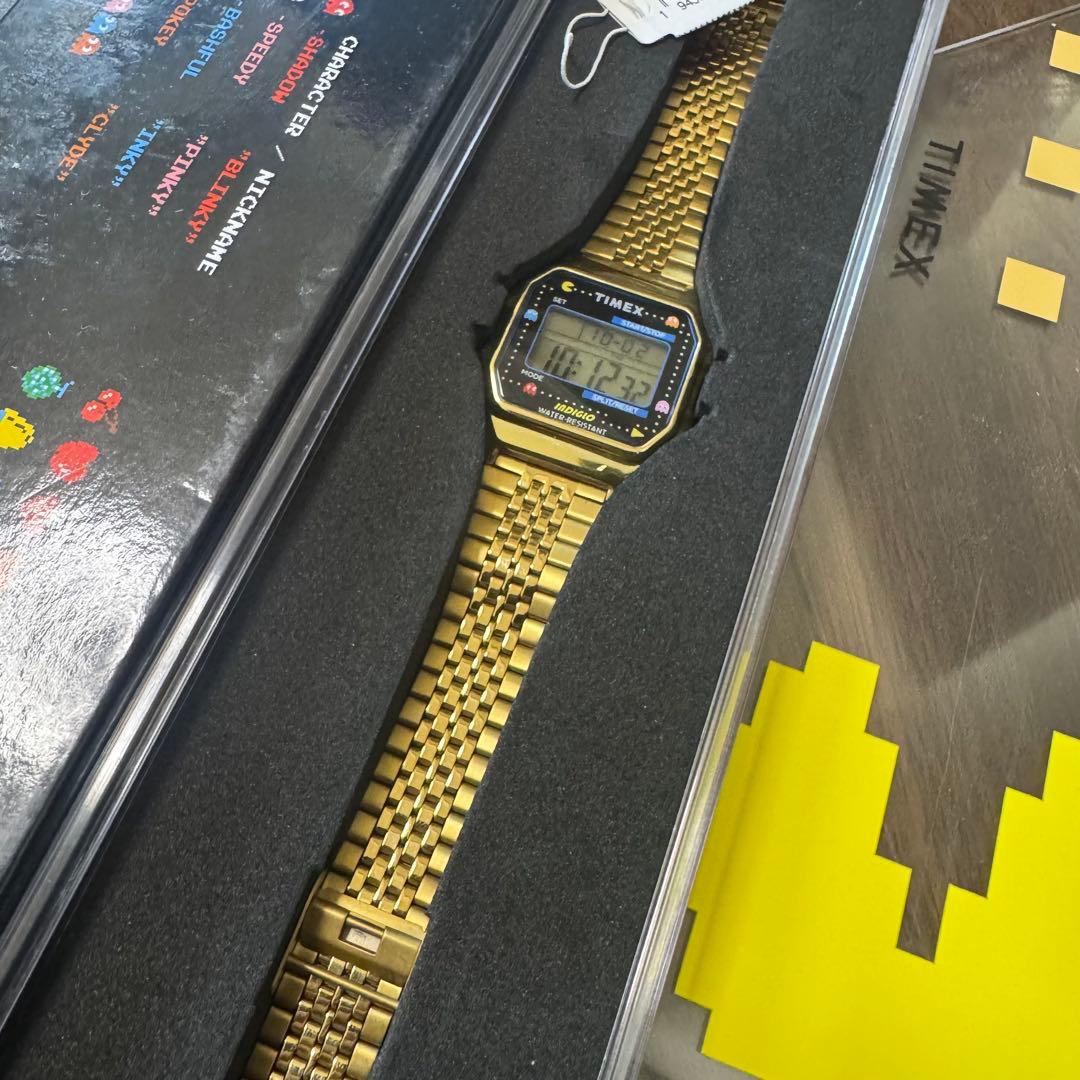 TIMEX T80×PACMAN 40th Anniversary Limited Digital Men's Watch — Japanese