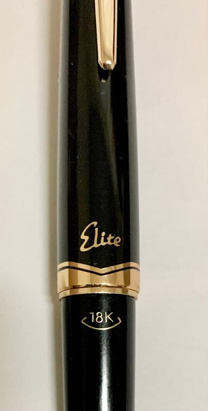 PILOT Pen Nib Elite 18K fine tip pen with two replacement ink cartridges