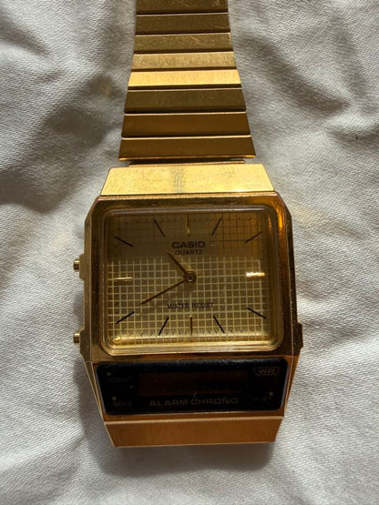 CASIO AQ-800EG-9AJF Digital Men's Watch — Japanese