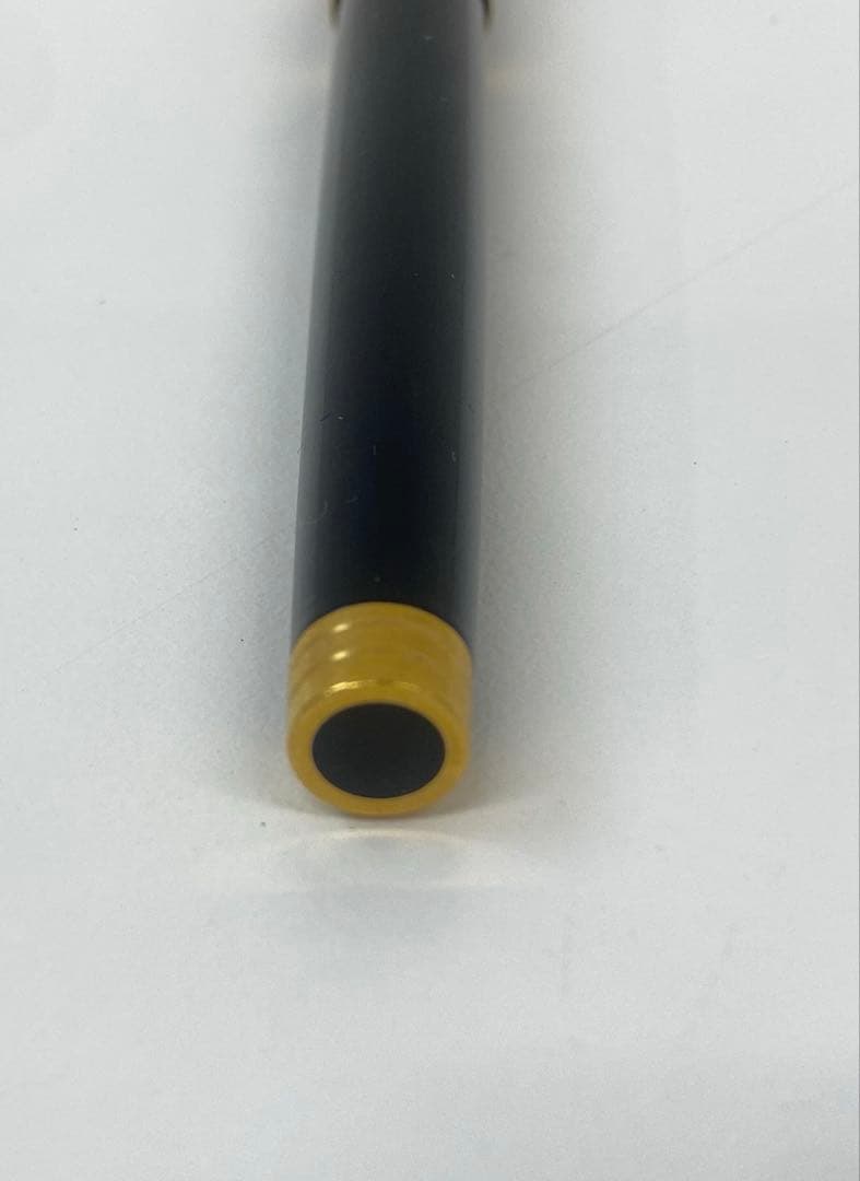 Waterman fountain pen with 18k 750 gold nib displayed alongside its protective case