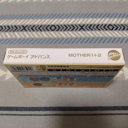 Used Game Boy Advance cartridge featuring MOTHER 1 and 2 games