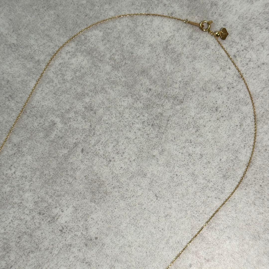 Honjin Akoya pearl necklace featuring 8.42mm white pearls on a 70cm K18 gold chain