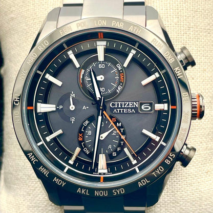Citizen AT8189-61E Solar Men's Watch — Japanese