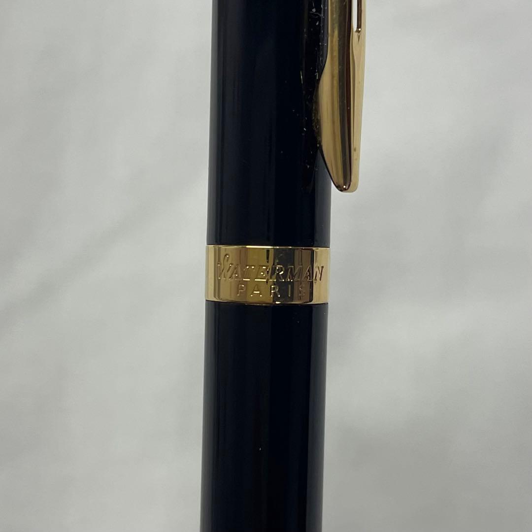 Waterman Metropolitan Essential Black mechanical pencil with metal body and eraser