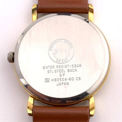 ORIENT H93504 Quartz Men's Watch — Japanese