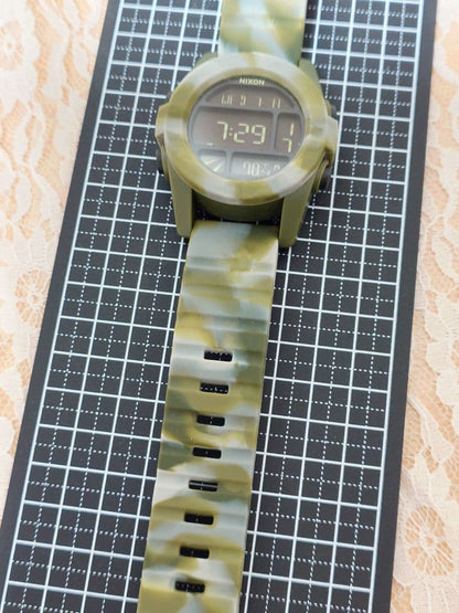 NIXON THE UNIT K1101-XXX Digital Men's Watch — Japanese