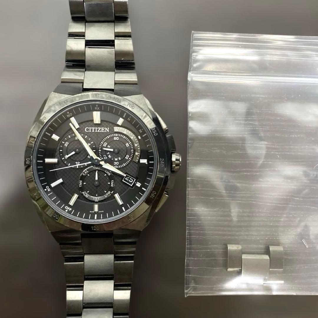 Citizen AT3014 Solar Men's Watch — Japanese
