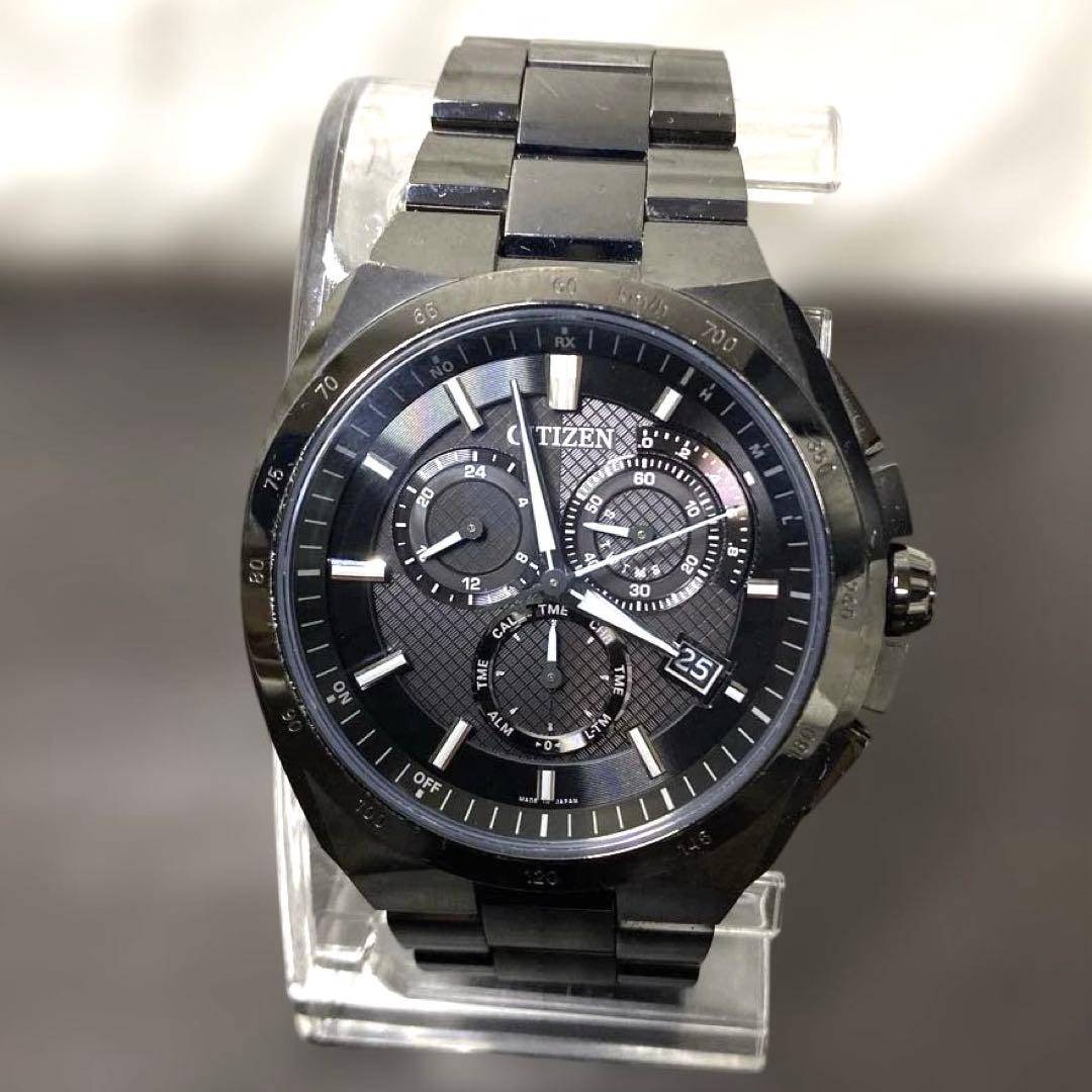 Citizen AT3014 Solar Men's Watch — Japanese