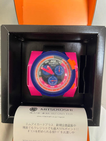 swatch NEON PARTY TO THE MAX Quartz Men's — Japanese