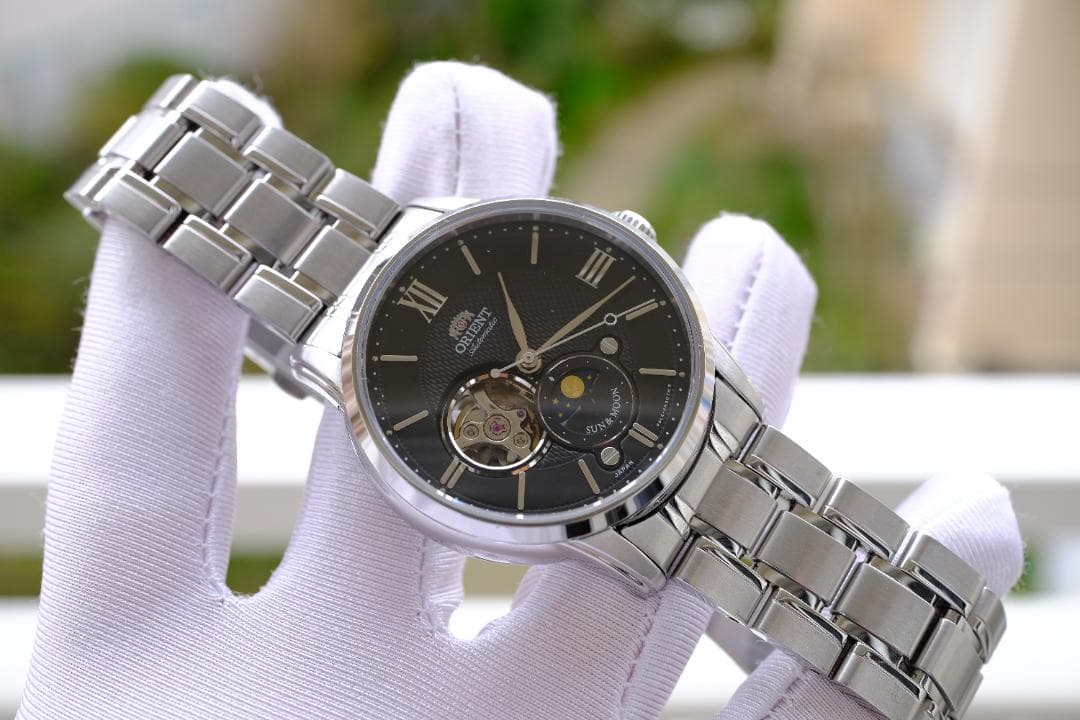 ORIENT SUN AND MOON Version 4 Automatic Men's Watch — Japanese