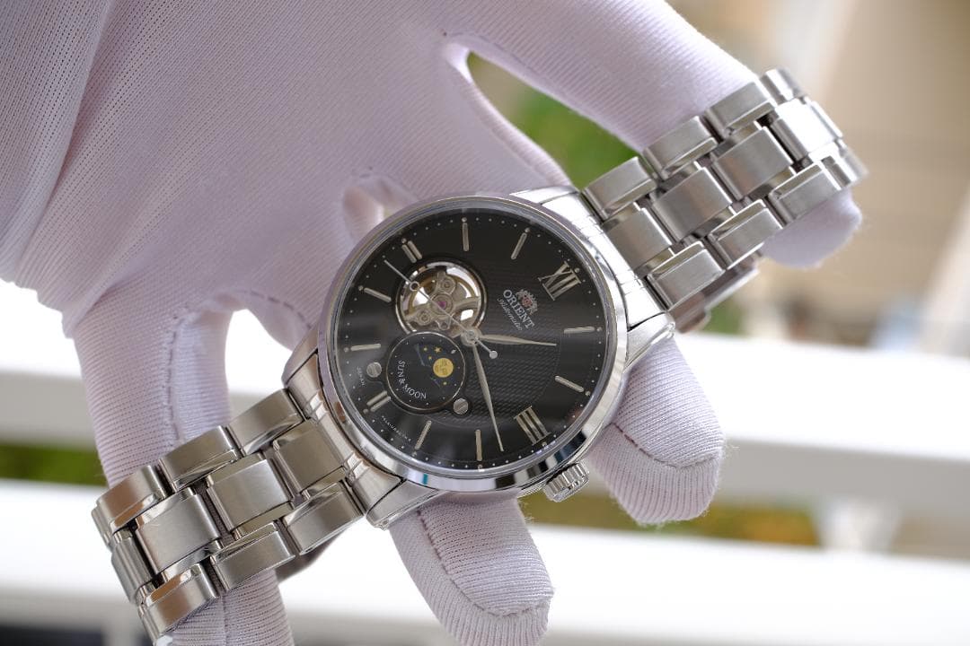 ORIENT SUN AND MOON Version 4 Automatic Men's Watch — Japanese