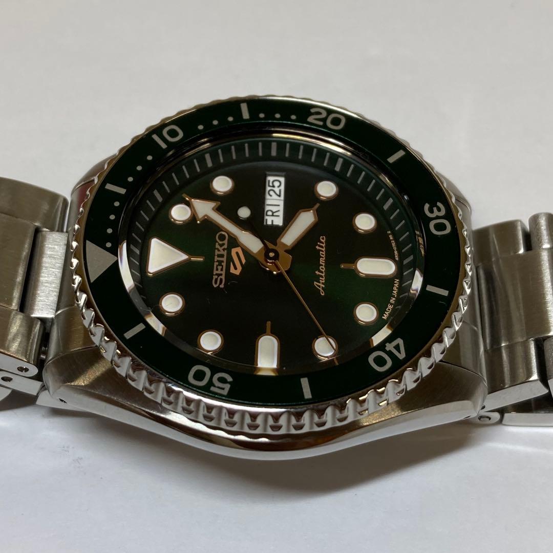 SEIKO 5 B381 Automatic Men's Watch — Japanese