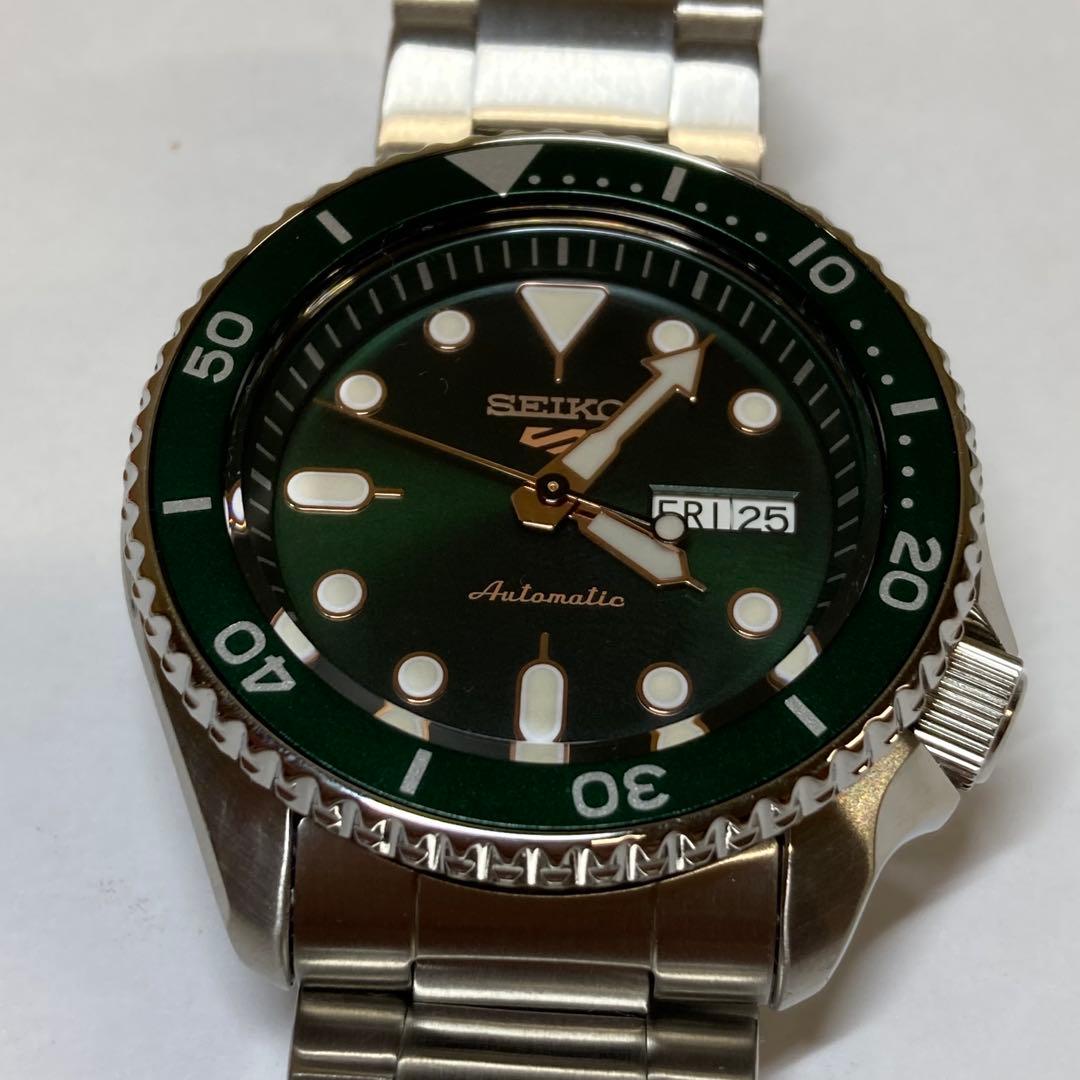 SEIKO 5 B381 Automatic Men's Watch — Japanese