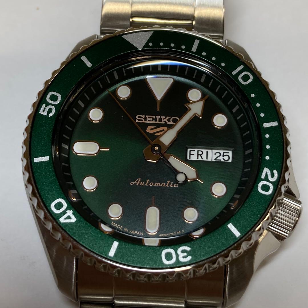 SEIKO 5 B381 Automatic Men's Watch — Japanese