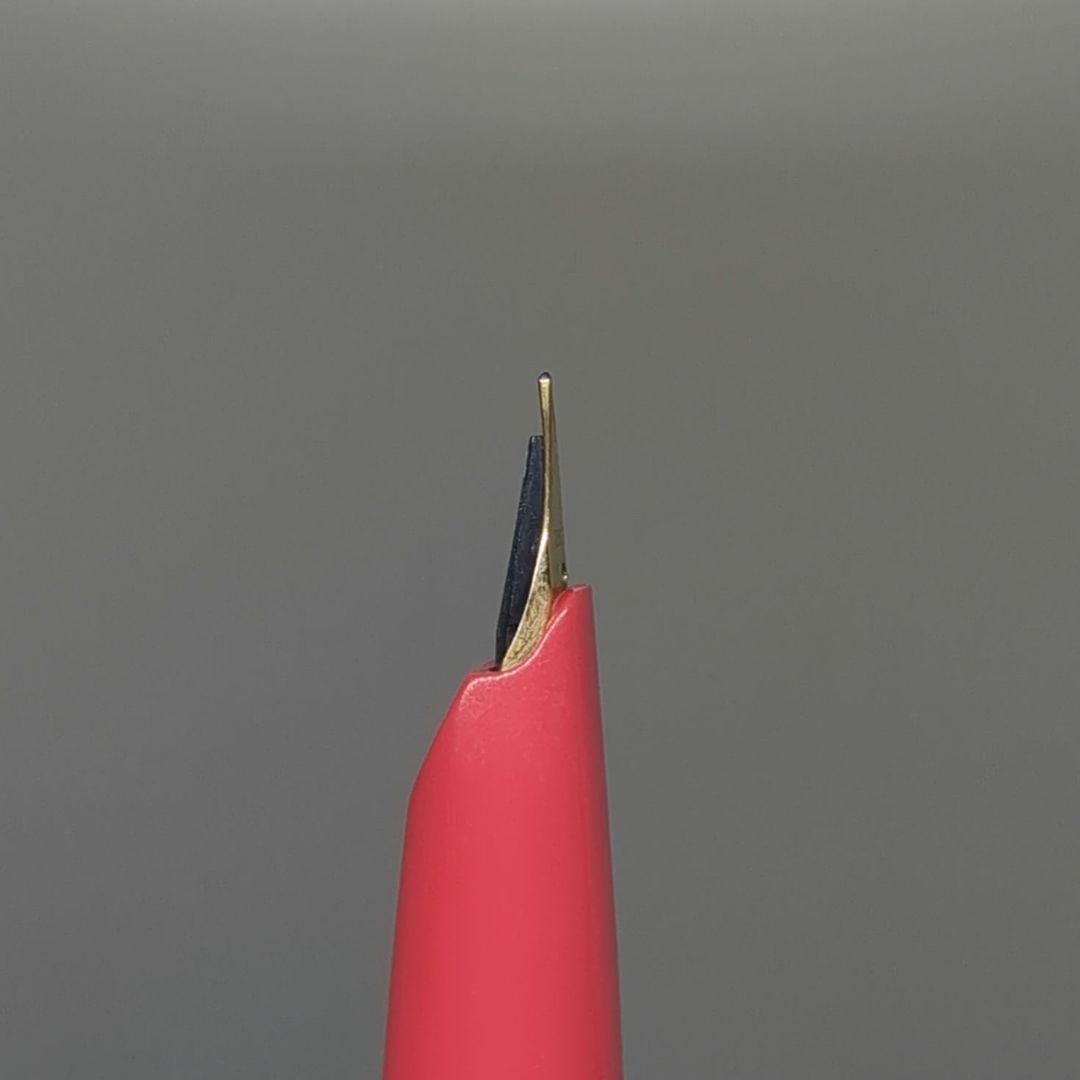 Pilot fountain pen short size with fine 18K gold tip and sleek black body