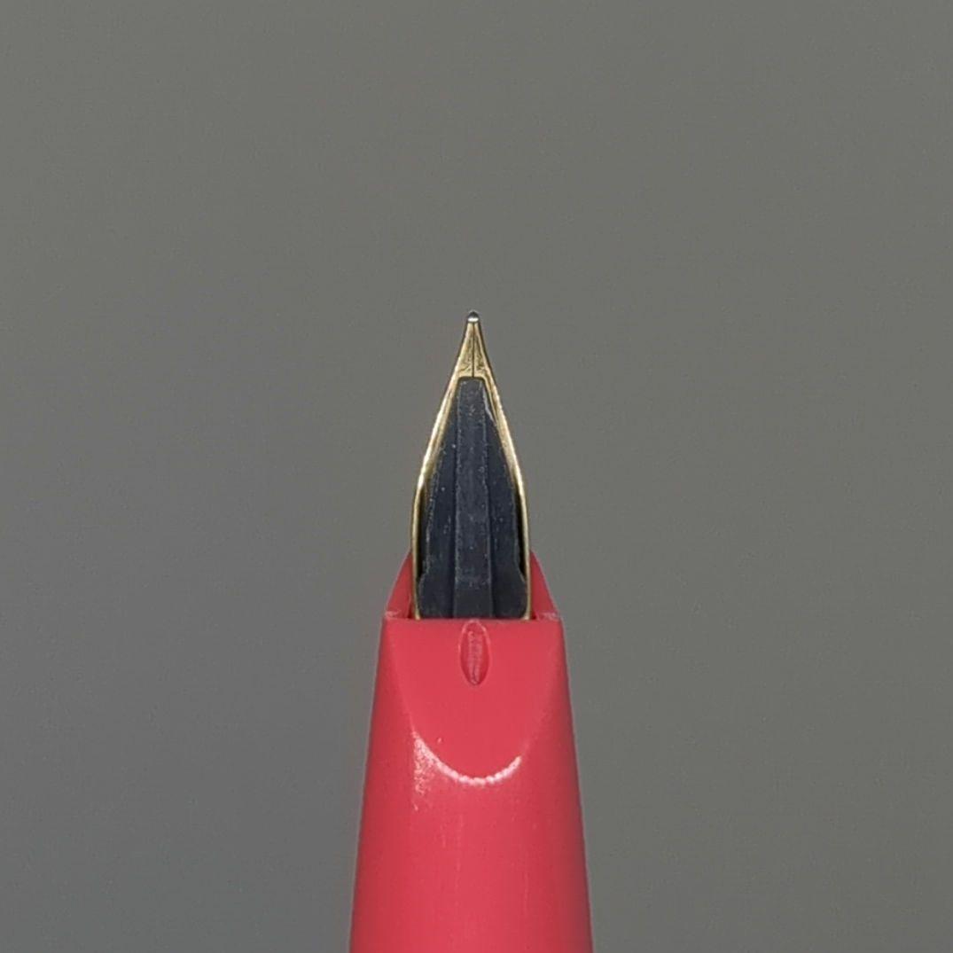 Pilot fountain pen short size with fine 18K gold tip and sleek black body