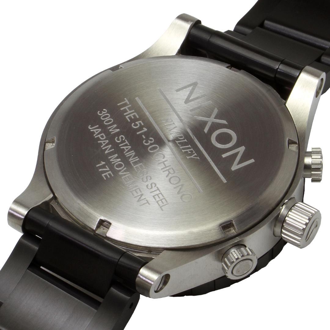NIXON 51-30 CHRONO Quartz Men's Watch — Japanese