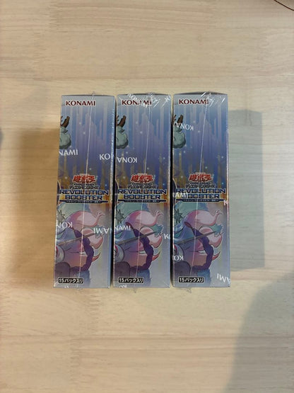 Yu-Gi-Oh Yu-Gi-Oh! REVOLUTION BOOSTER Toon Witchcraft Banishment Box — Japanese