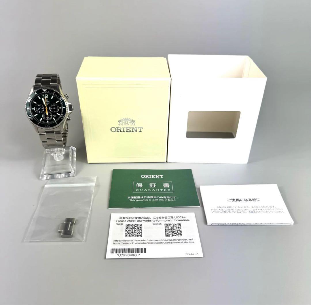 ORIENT RN-TX0204E Solar Men's Watch — Japanese