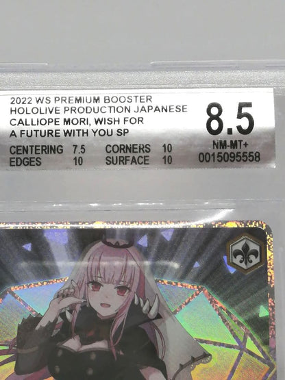 BGS 8.5 Weiss Schwarz hololive production Hololive Mori Calliope SP — Japanese