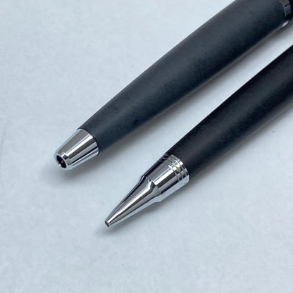 Pilot ballpoint pen and 0.5mm mechanical pencil set with black case and paper box