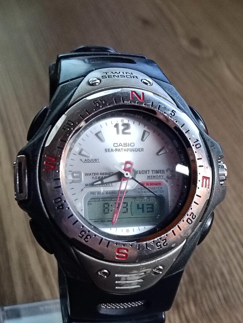 CASIO SPF-50 Digital Men's Watch — Japanese