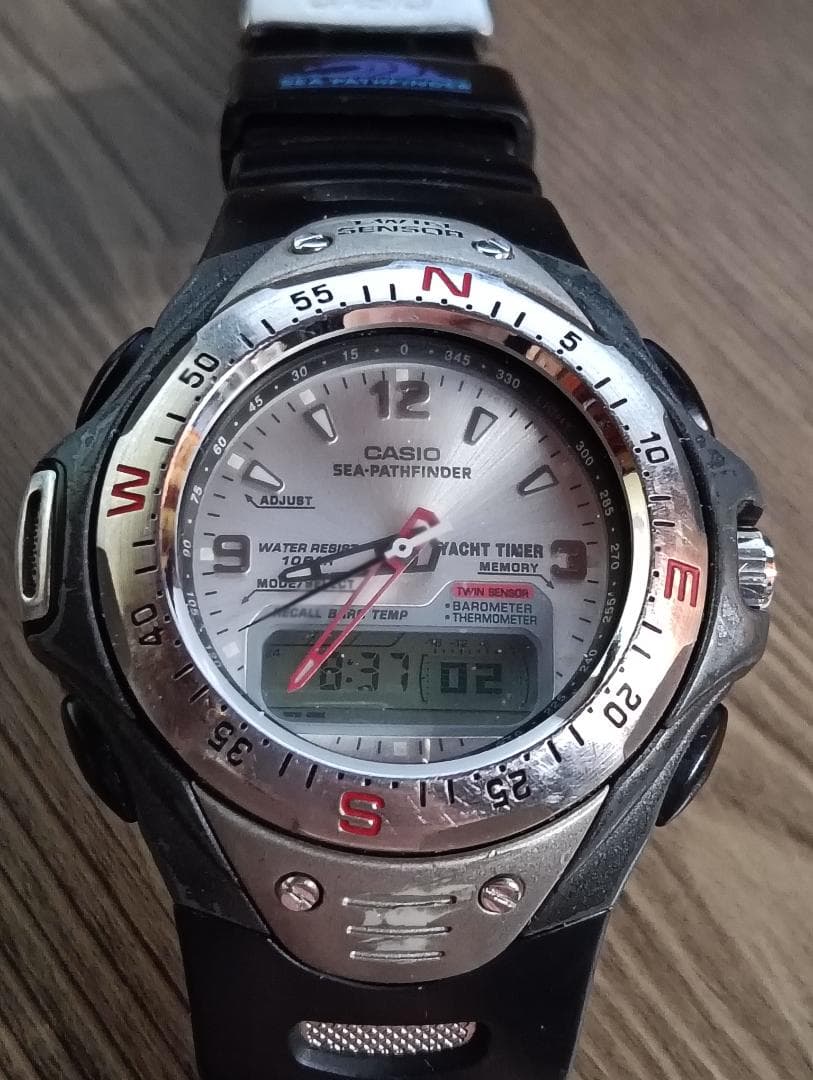 CASIO SPF-50 Digital Men's Watch — Japanese
