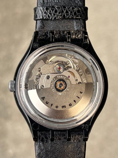 swatch Automatic Black Men's — Japanese