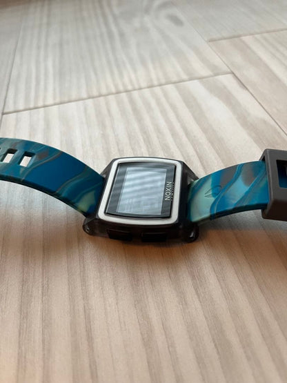 NIXON BASE TIDE jellyfish comp Digital Men's Watch — Japanese