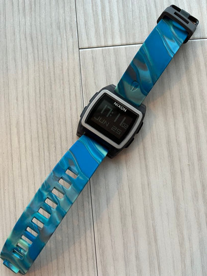 NIXON BASE TIDE jellyfish comp Digital Men's Watch — Japanese
