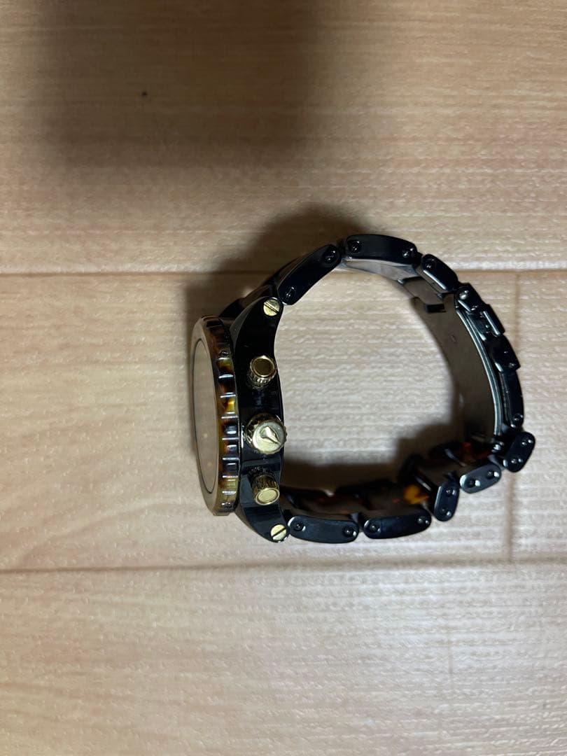 NIXON ベッコウ柄 Quartz Men's Watch — Japanese