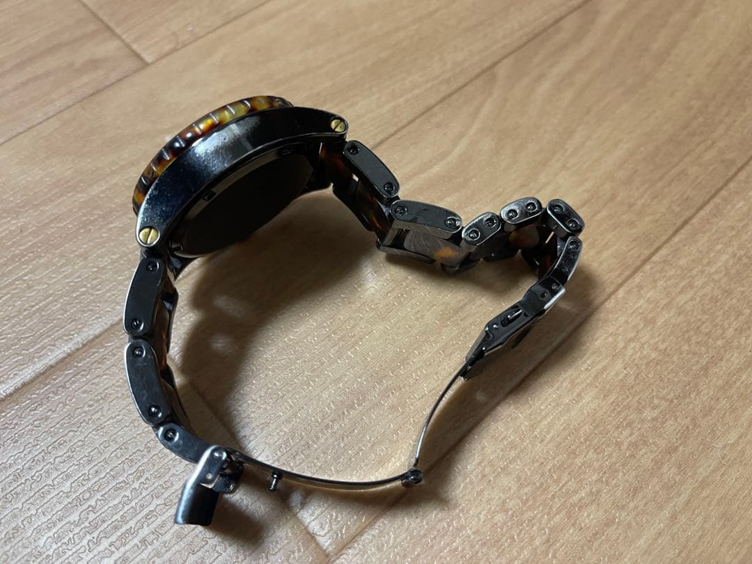 NIXON ベッコウ柄 Quartz Men's Watch — Japanese