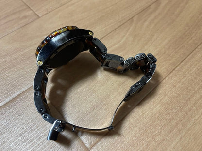 NIXON ベッコウ柄 Quartz Men's Watch — Japanese