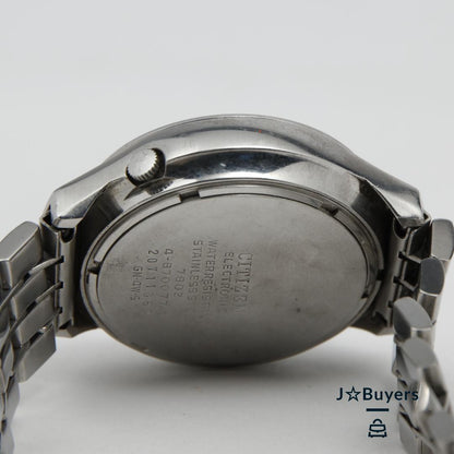 Citizen シチズン エレクトロニック コスモトロン Analog Men's Watch — Japanese