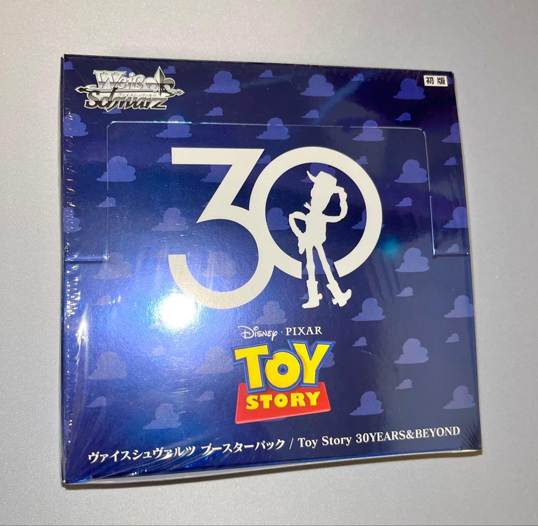 Weiss Schwarz First Edition Toy Story 30th Anniversary Box Shrink Box — Japanese