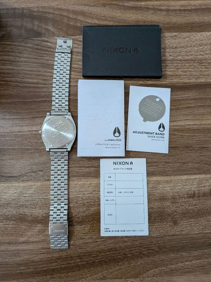 NIXON TIME TELLER A045-000-00 Men's Watch — Japanese