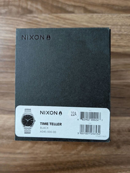 NIXON TIME TELLER A045-000-00 Men's Watch — Japanese