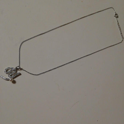 TASAKI Initial Y Necklace 40 cm silver chain with letter Y pendant