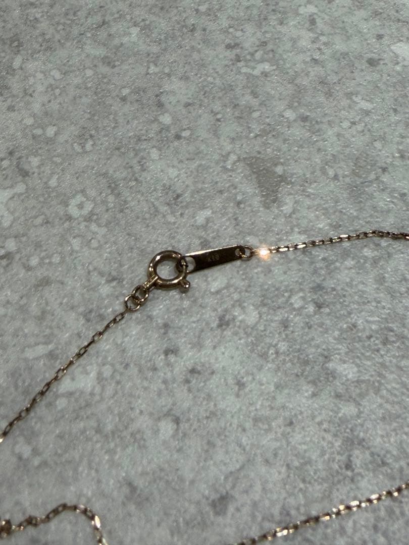 agete Long Y-Chain necklace with blue Larimar gemstone on adjustable 60 to 70 cm chain