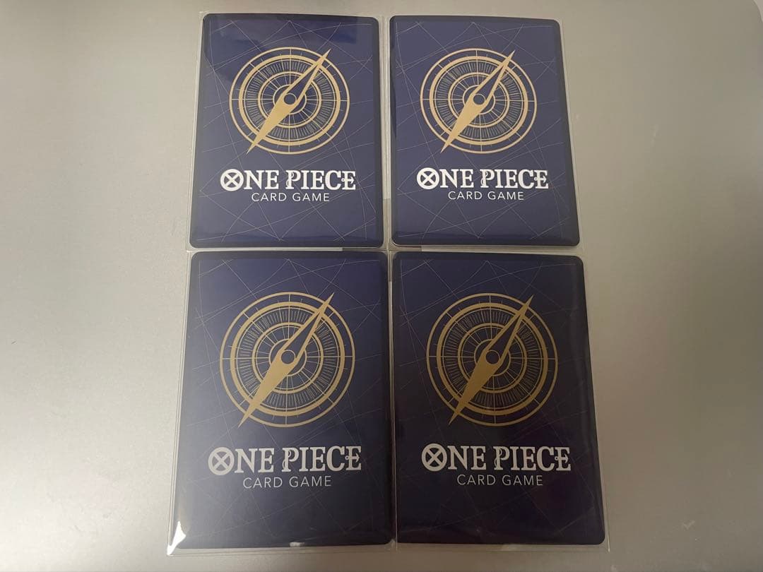 One Piece Ice Time Premium Card Collection Promo Parallel 4-Pack — Japanese