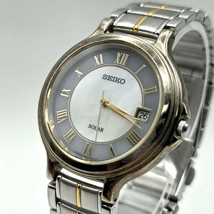 SEIKO V145-0E30 Solar Men's Watch — Japanese