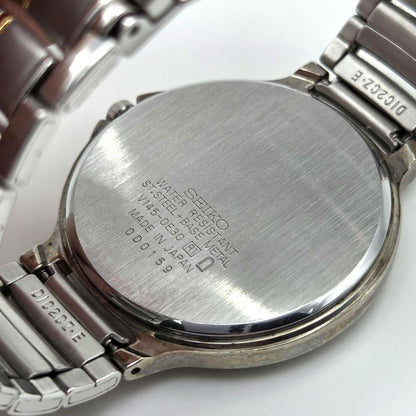 SEIKO V145-0E30 Solar Men's Watch — Japanese